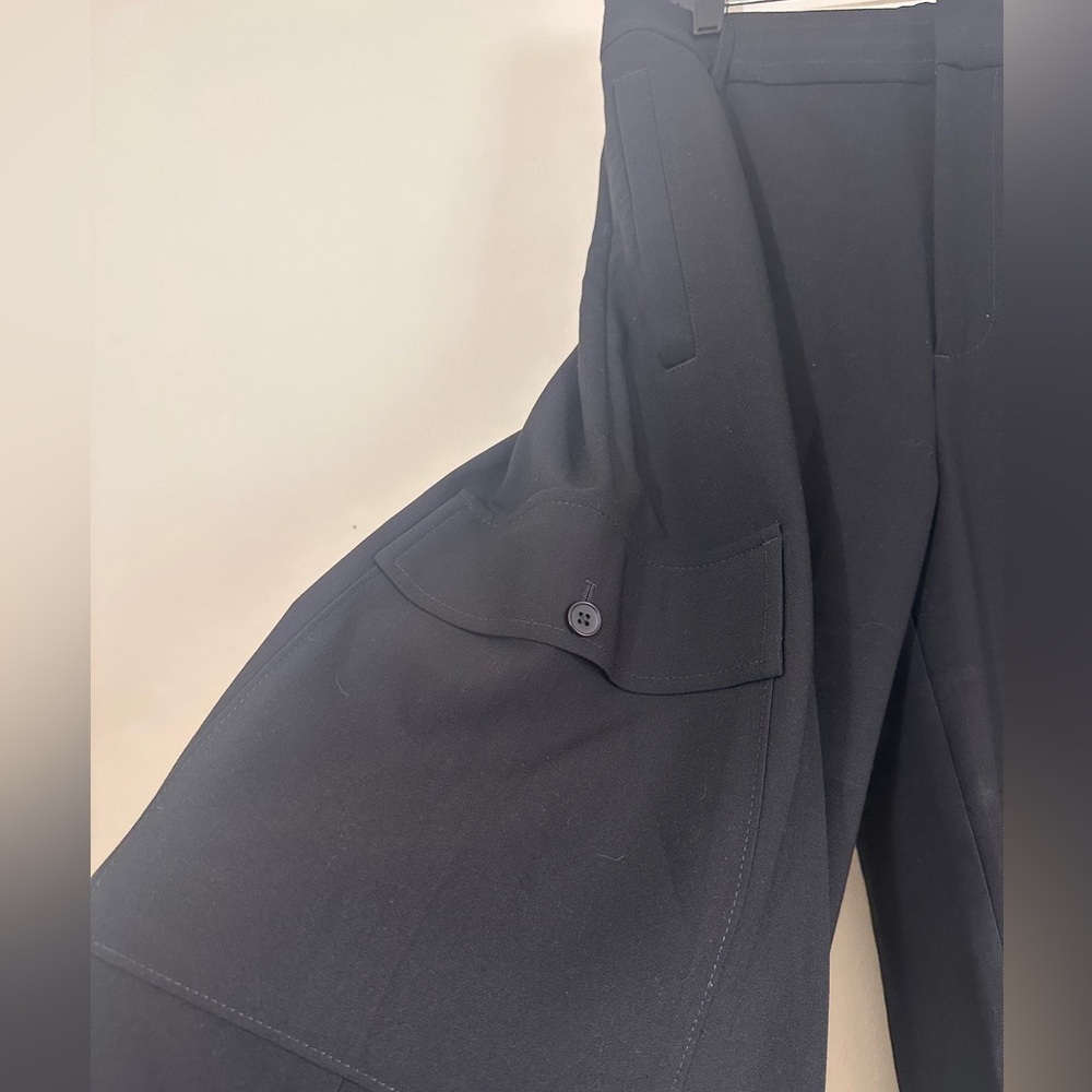 Chico’s Cargo Wideleg Pants Black size 12 - Picture 6 of 12